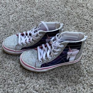 Girls Unicorn High top Vans